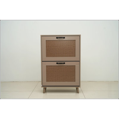 2-Tier Shoe Rack for Entryway - Stable and Spacious Shoe Storage Organizer, Easy Access Design, Holds Up to 12 Pairs