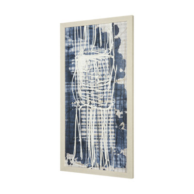 "Intuition I" par Studio, œuvre d'art encadrée sur toile texturée
