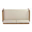 Ensemble de canapé d'extérieur 2 pièces avec coussins et table basse, pour jardin, cour arrière, porche-129517605