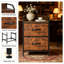 Metal Bedside Table
