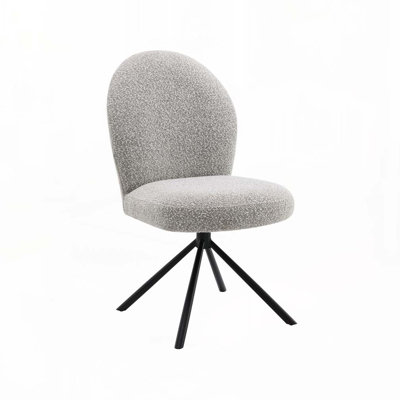Ensemble de chaises de salle à manger rembourrées avec dossier rembourré Boucle
