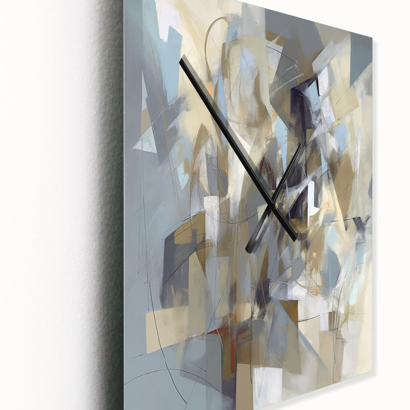 Horloge murale moderne Jakyriah, H 32 po x l 24 po