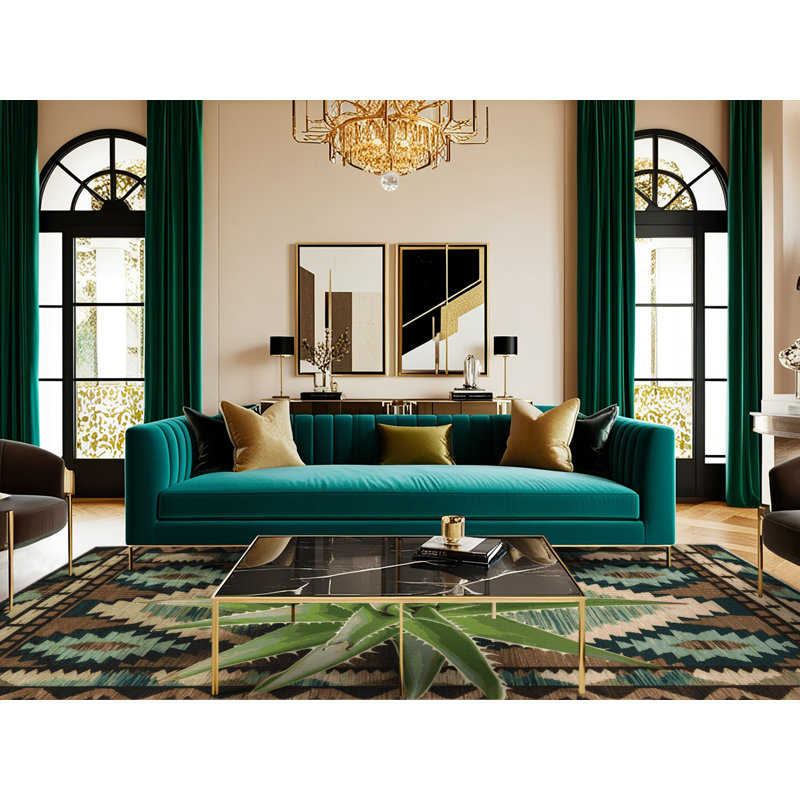  Tapis lavable Aloe Vera, Tapis de couloir 2 pi x 4 pi