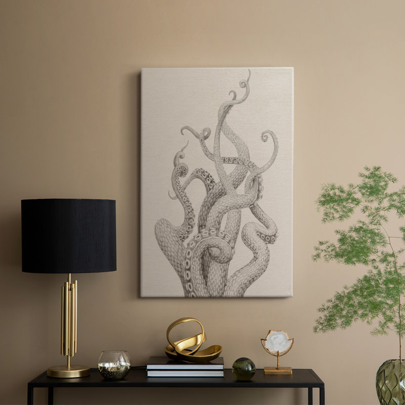 Deep Dive I -Gallery Wrapped Cavas, 18" H x 12" W