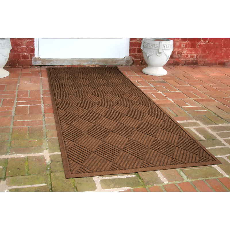 Paillasson Waterhog, Tapis de couloir l 22 po x L 60 po, Brun foncé
