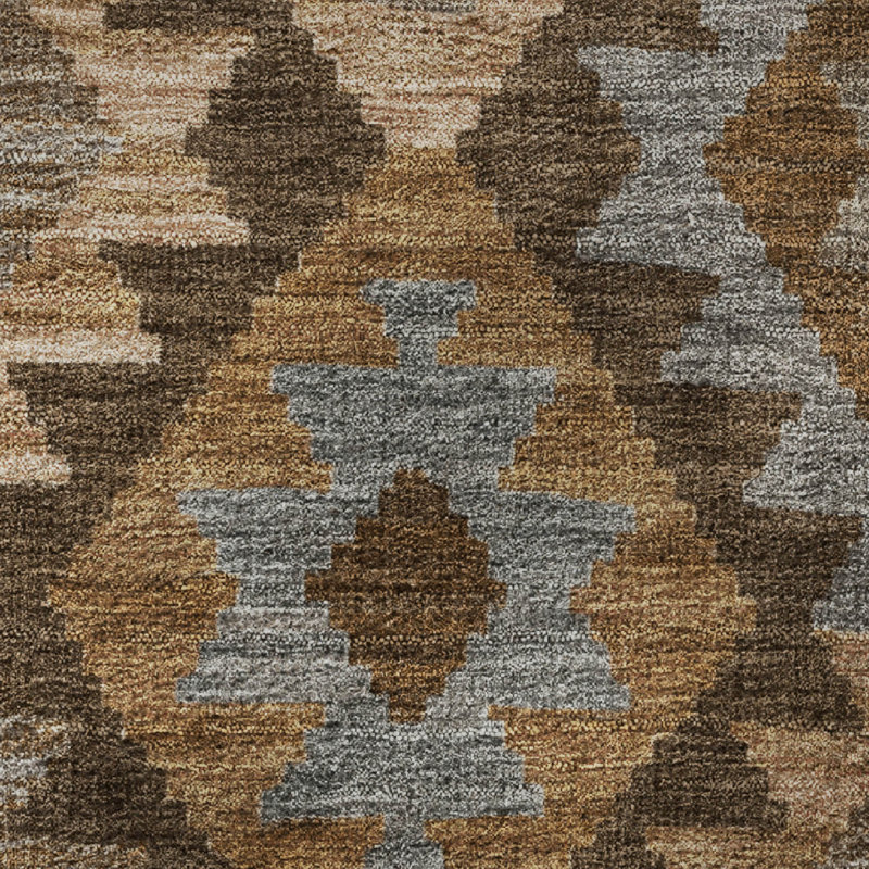 Premium Machine Washable Mayfield Tribal Rug, Round 8'