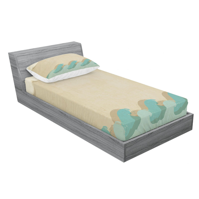 Microfiber Sheet Set, Twin XL Sheet Set with Fitted Sheet