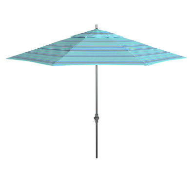Parasol de patio gris 11 pi
