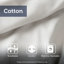 Housse de couette en coton taupe double / grand avec broderie de chenille envoûtante pour un magnifique capitonnage-121232119-121232115