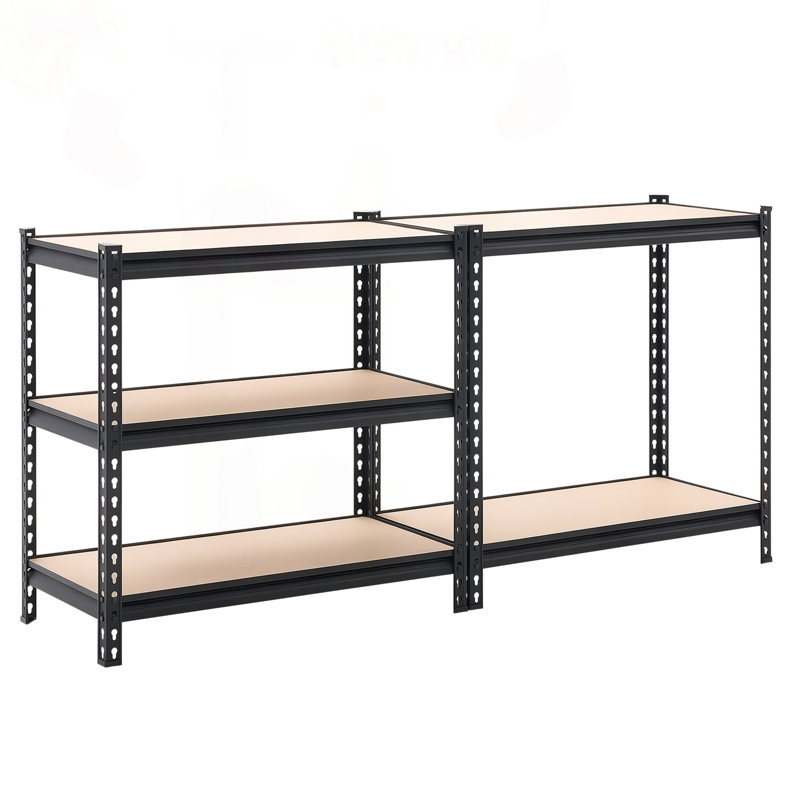 5-Tier Storage Shelves with Adjustable Height and 2000 lbs Capacity