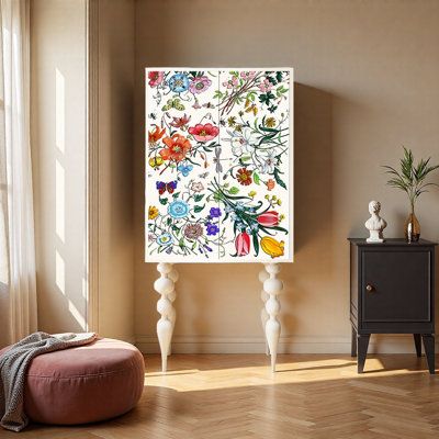 Armoire de rangement French Floral