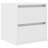 vidaXL Wall-mounted Bedside Cabinet Engineered wood-347416105