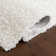 Oguz Power Loom Performance Solid Shag Ivory Rug