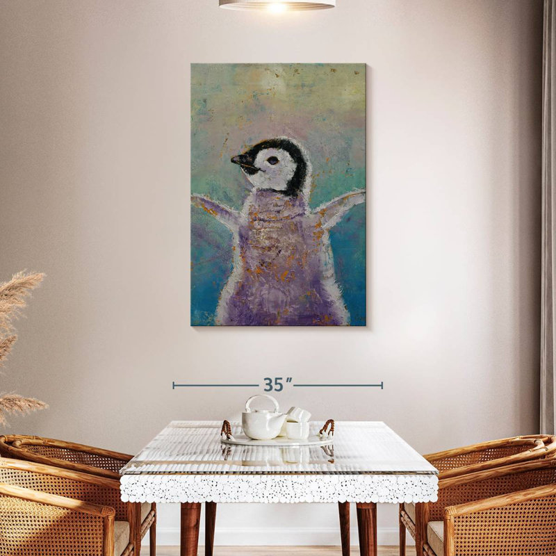 Brampt Baby Penguin, 45" H x 30" W