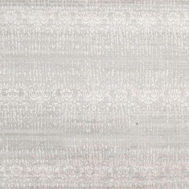 Damask Indoor Rug, Square 5'