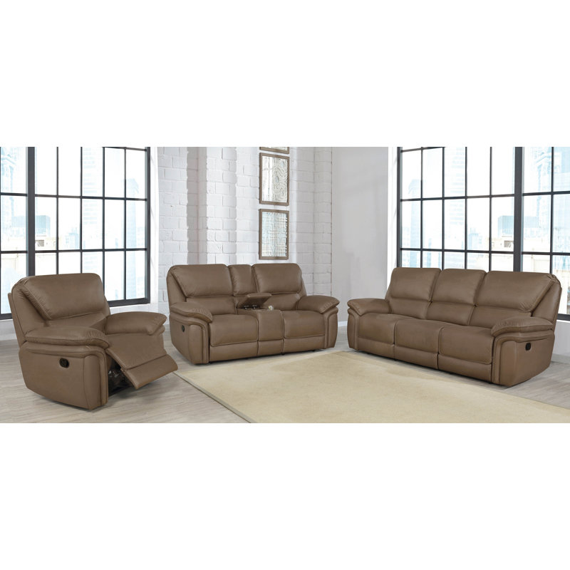 Idalina Upholstered 79.25'' Reclining Loveseat