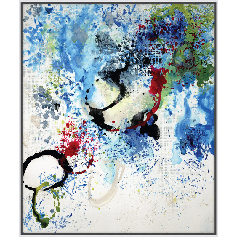 Crackling Sky 2 Framed Print Canvas, 26" H x 22" W x 2" D