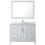 Ensemble de meuble-lavabo simple 48 po avec miroir Daria-97900663-97900664-97900669
