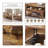 Wooden Lift Top Coffee Table