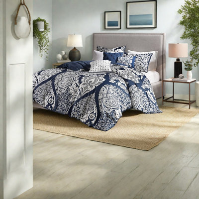 Elegant Multicolor Bedding Set, Polyester Duvet Covers For Home