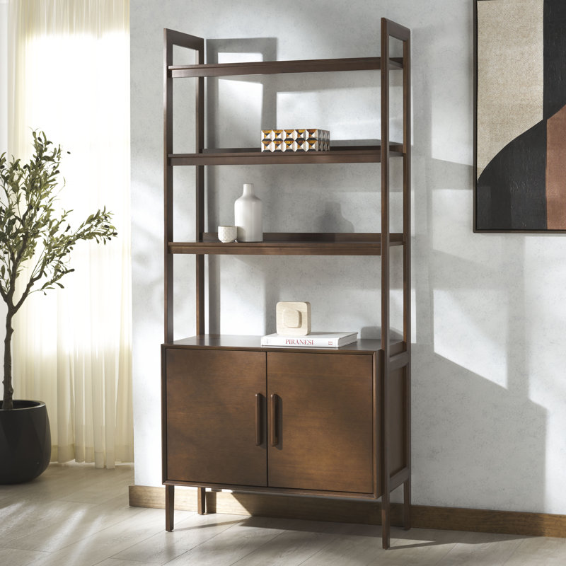 Pasquali Wood Cabinet Bookshelf