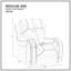 Fauteuil inclinable standard oscillant de 38,97 po Alyciah-1923014678