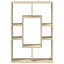90cm H x 63cm W Geometric Bookcase-105620073