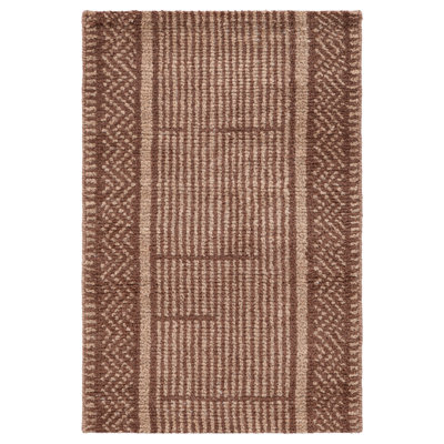 Vanna Hand-Knotted Striped Wool Rug