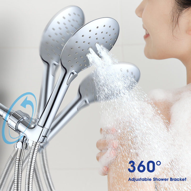 Shower Head Rough MAXWELL Handheld Shower Head with Rough-In Valve and Hose | Wayfair