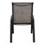 Chaise de patio empilable