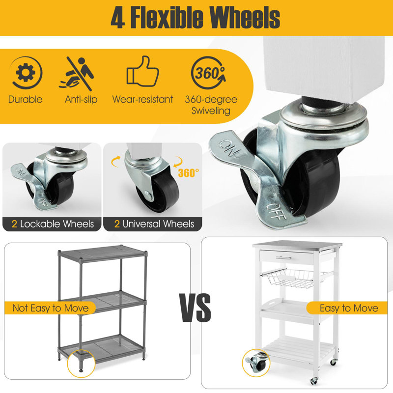 Talisha Kitchen Cart