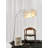 Light Luxury Style Paper & Stainless Steel Floor Lamp