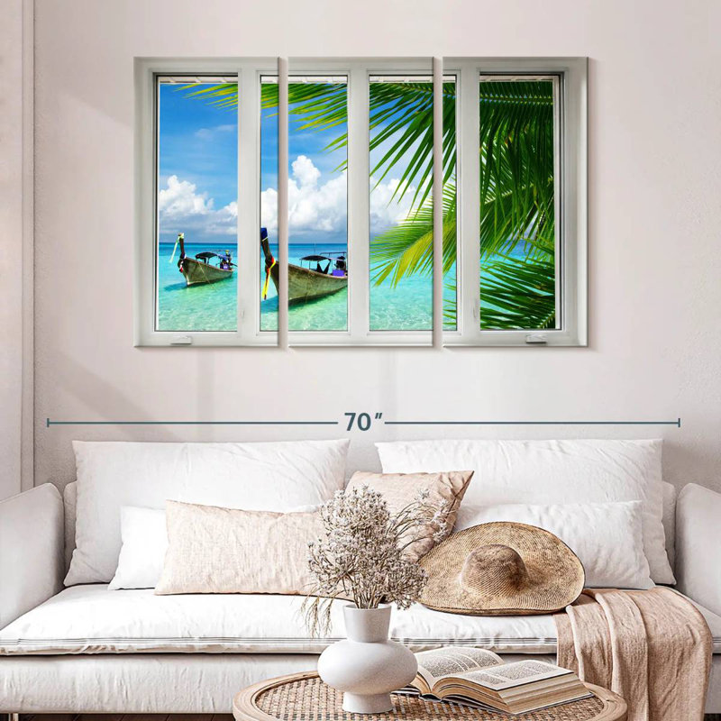 Mehar Tropical Breeze, 32" H x 50" W