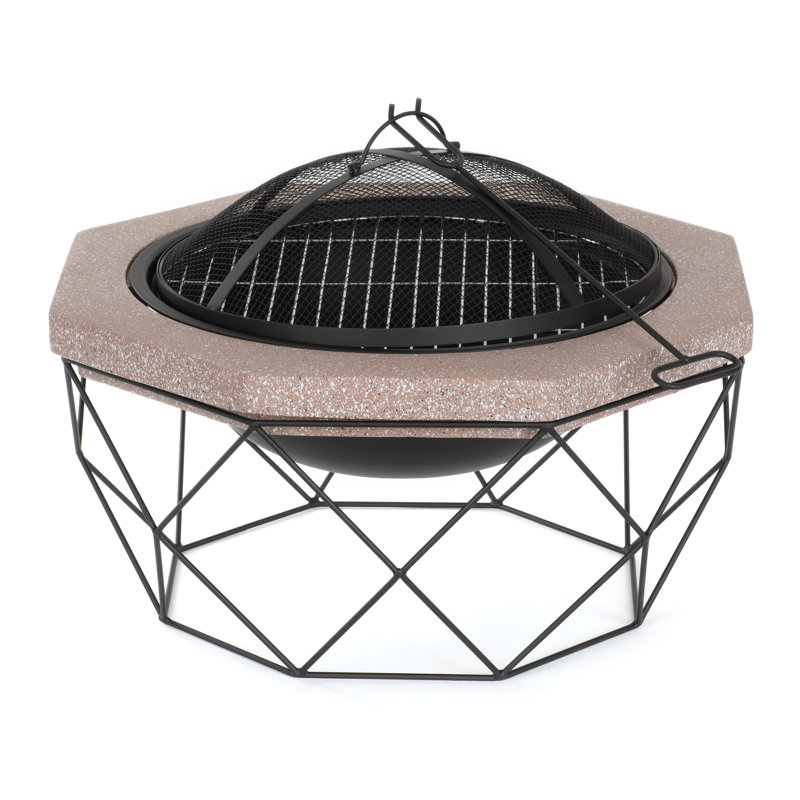 Tambellini Round Cast Iron Smokeless Fire Pit