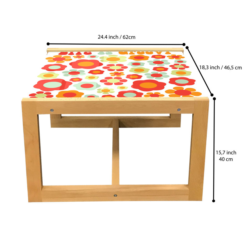 Jaiah Sled Coffee Table, 62cm H x 46cm W x 40cm D