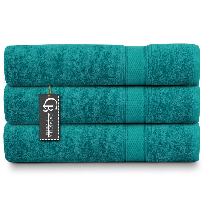 Fiorindo Jumbo Bath Sheet, Jade Green