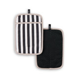 Botanical Stripe Potholder Set
