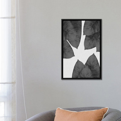 " Banana Leaf I B&W " by Orara Studio