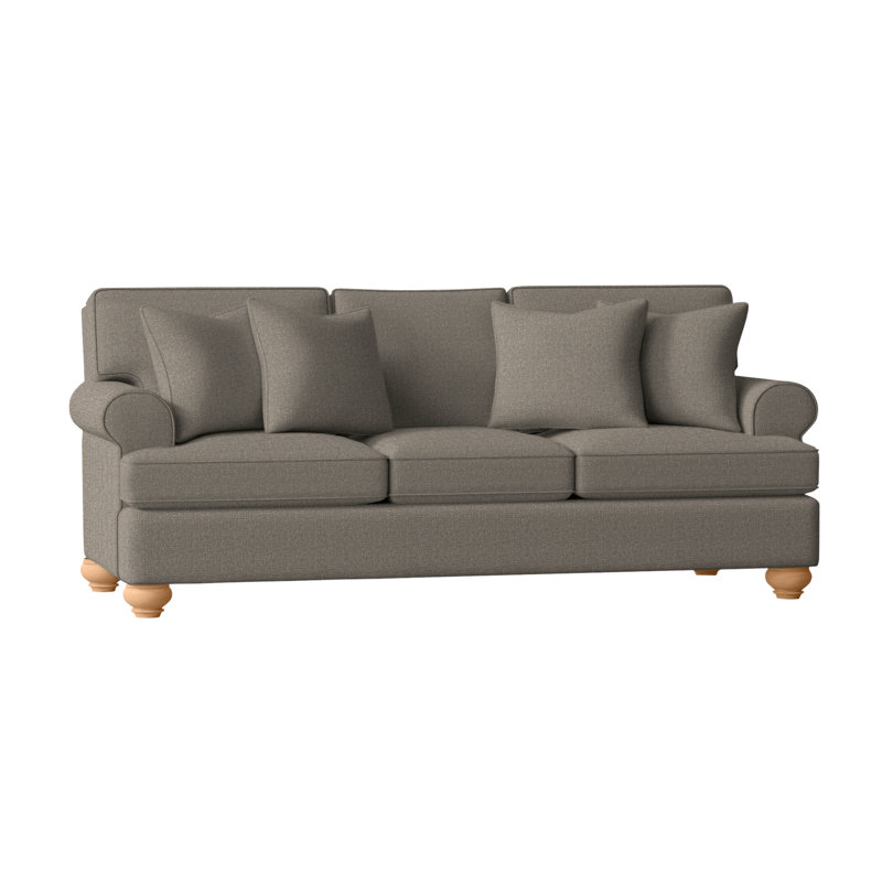 Artisan Landing Upholstered 86'' Sofa, Sandalwood, Gray Sugar Performance; 0863-84
