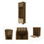 Armoire de bar Jackson et Macadamia