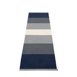 KIM Hand Loomed Area Rug in Blue