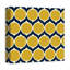 «Blue and Yellow Ogee», impression sur toile