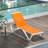 Colerain Outdoor Metal Chaise Lounge with Adjustable Positions-573932612