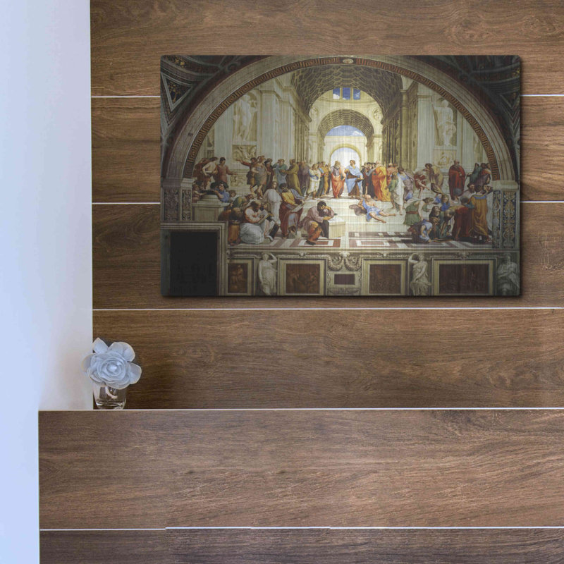 «The School Of Athens» par MASTERS, H 12 po x l 16 po