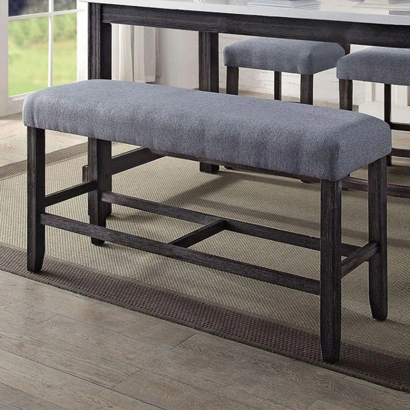 1Pc Counter Height Bench