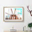 Brooklyn Bridge New York City Painting - Single Picture Frame Print on MDF-56634692-56634691