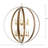 Twelve-Light Rustic Modern Pendant-1975195962