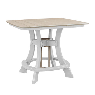 Table de salle à manger en plastique / résine pour 4 personnes