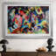 Esquisse pour composition II - Wassily Kandinsky - Impression encadrée avec passe-partout et verre - 1909 - 1910-1469687879-1469687883-1469687887