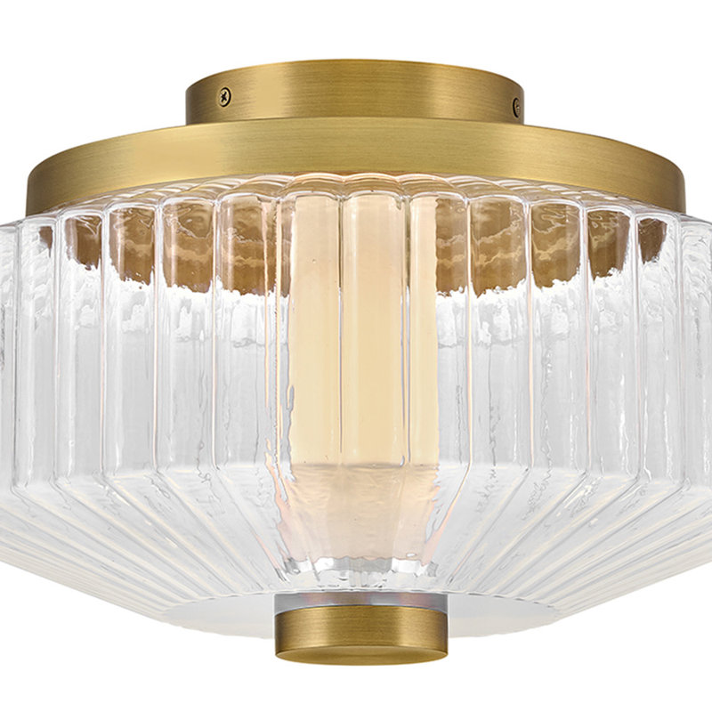 Reign 1 - Light LED Flush Mount, Bronze